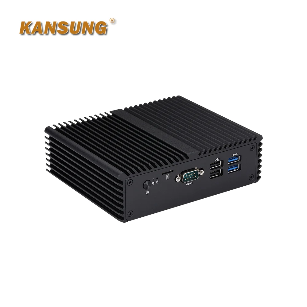 Barebone 8e generatie Whiskey Lake-processor 4305U Pentium 5405U Dual Core DDR4L M.2 SSD Dual 2.5 Gigabit LAN 6 USB Office Mini PC