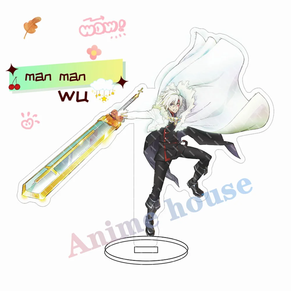 Anime D.Gray-Man Figure Acrylic Stand Model Toys Allen Walker Yu Kanda Action Figures Decoration Decorations Fans Gifts