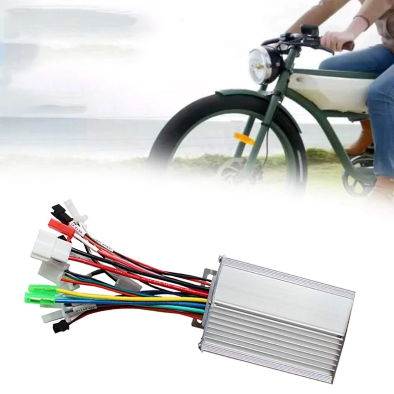 Electric Bike HUB Motor Controller Ebikes Escooters Brushless Drives Speed Controller 36V48V350W Voltages Regulator