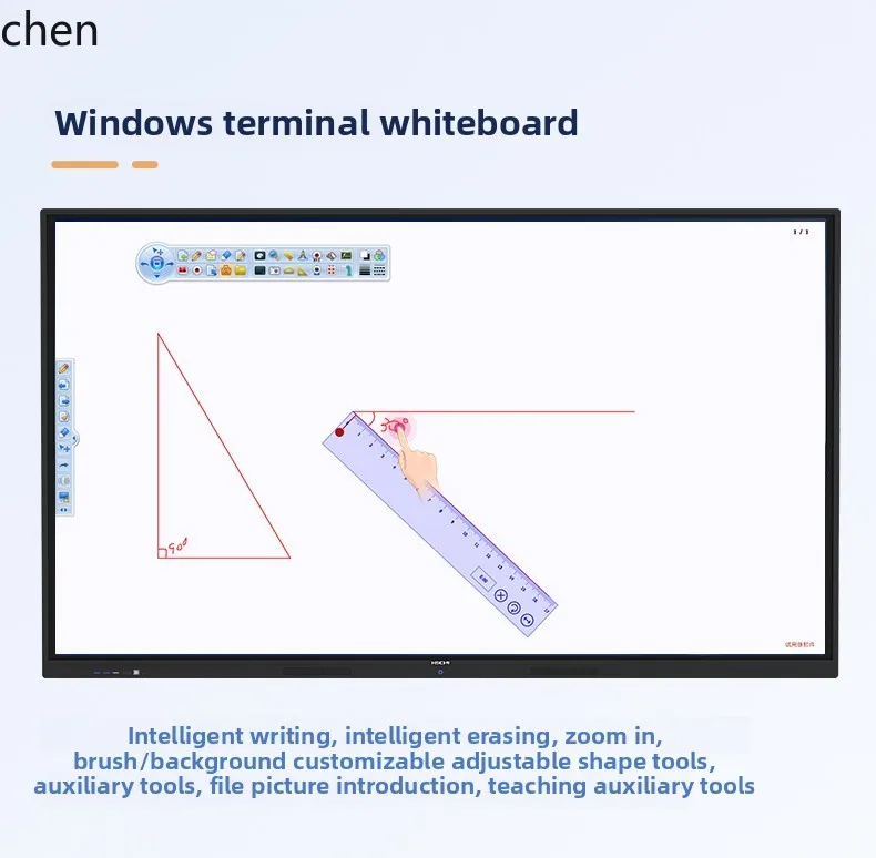 HTT обучающая универсальная машина для конференций с плоским экраном, телевизор с большим экраном, обучающая школа, умная электронная доска