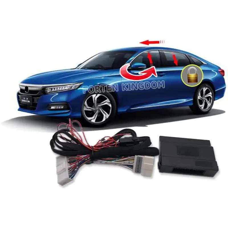 Auto Window Closer, Mirror Folding, Sunroof Closing, Speed Lock and Unlock Function for Honda Accord 2008-2017