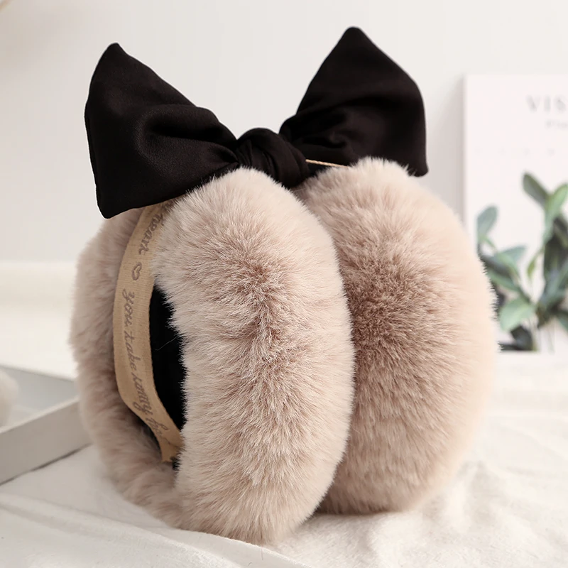 New Imitation fur  Ear Muffs Autumn Winter Warm Earmuffs comfortable Unisex Skiing Fur  Ear Warmer Woman Ear Cover