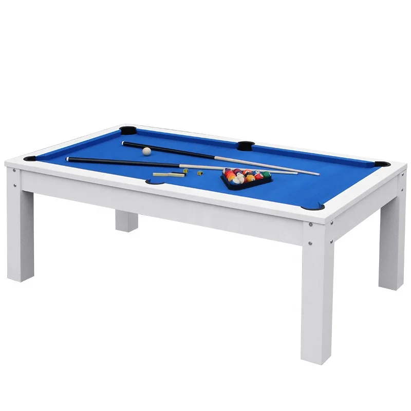 Best Selling 7ft 3 in 1 Solid Wood Multi-Function Snooker Dining Billiard Table Pool Home Use CARB Certified Customizable