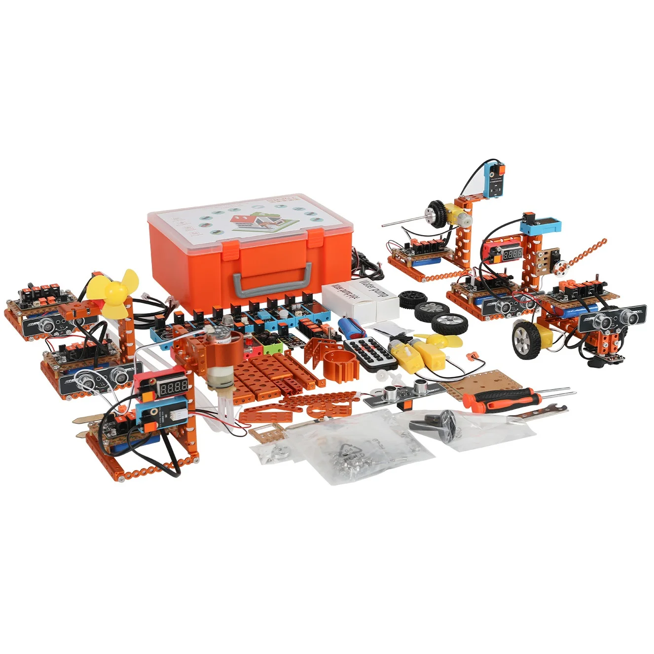 Hot Selling WEEEMAKE 15 in 1 Intelligent Smart Home Training Kit Educational robot kit for School Children DIY Build Smart home