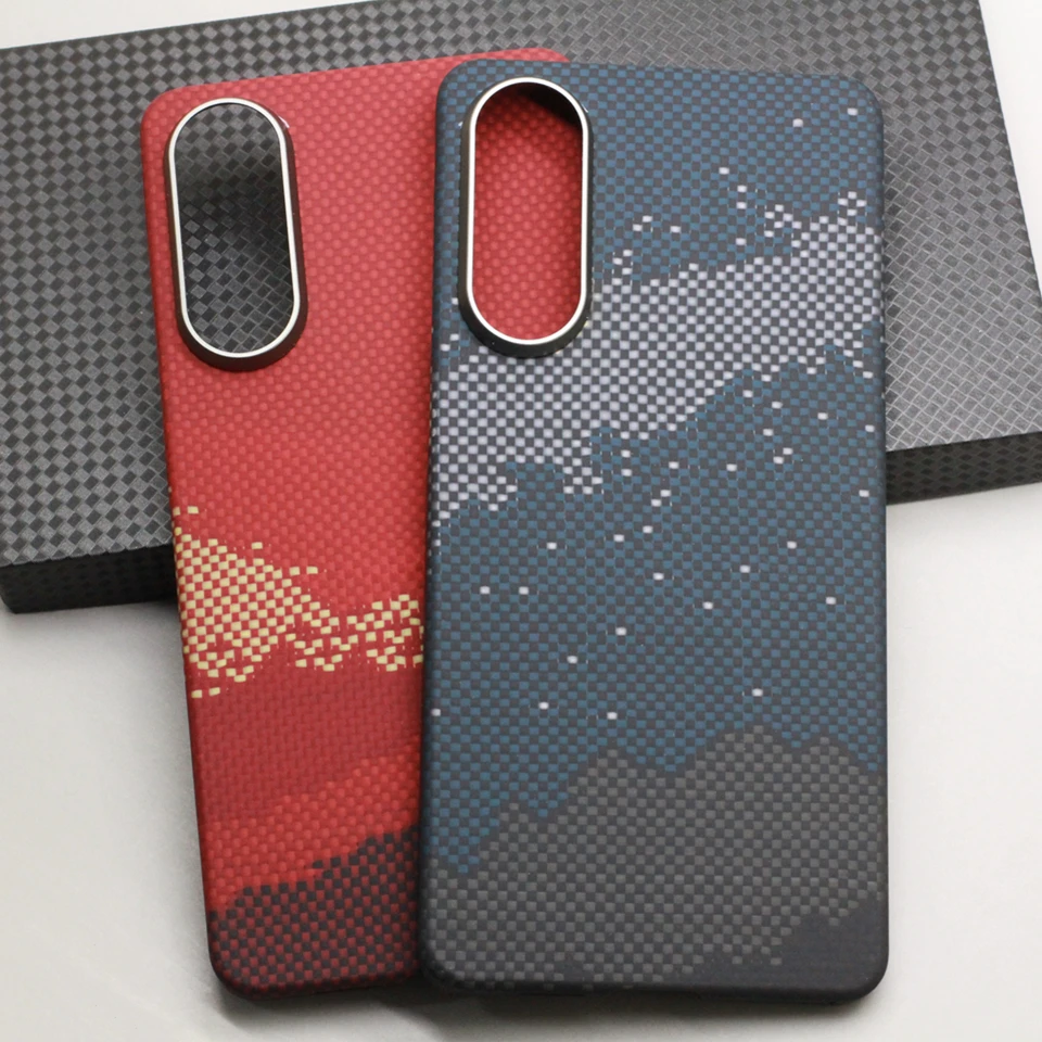 Magnetic Carbon Fiber Case For Samsung Galaxy S25 Edge Magsafe Phone Cover Aramid Fiber S25Edge Magnetic Case Funda