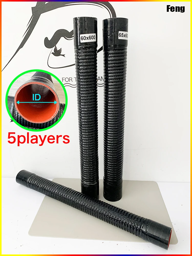 Universal Length 600mm Silicone Flexible Hose and 2Clamps ID30-1000mm  Air Intake Pipe Radiator Tube High Pressure Temperature R