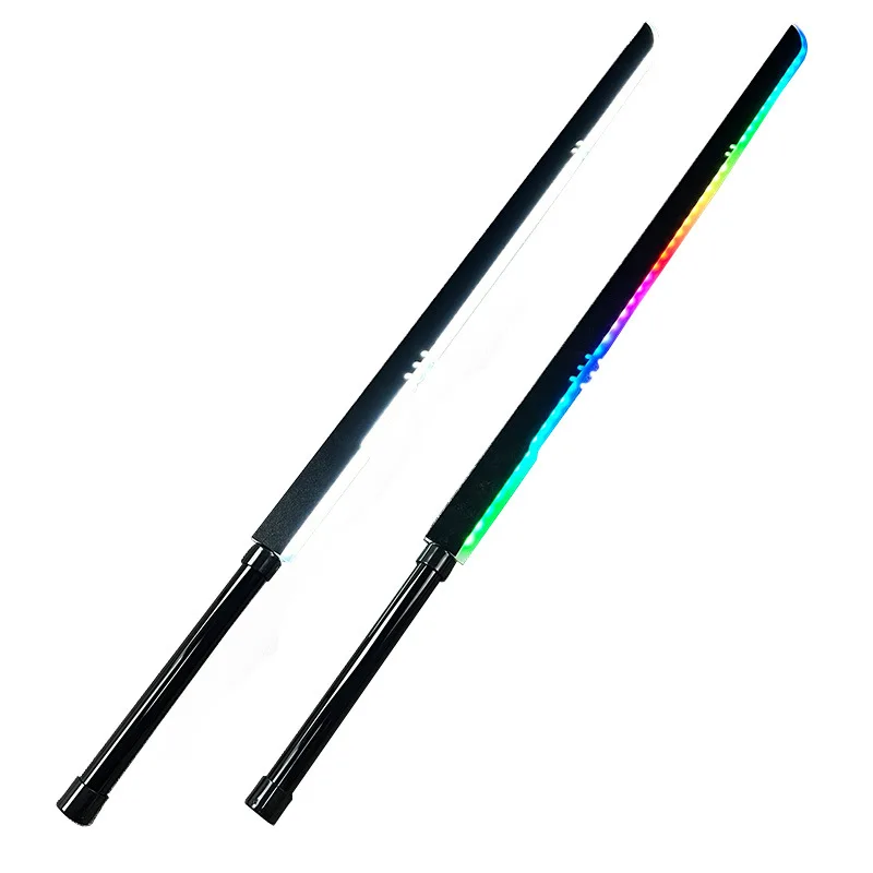 100 سنتيمتر/33.37in ليتسبر تأثيري السيوف الأسلحة نموذج الدعائم لعبة الأجهزة الطرفية اللون مضيئة اللعب لوازم الحفلات تحصيل هدية