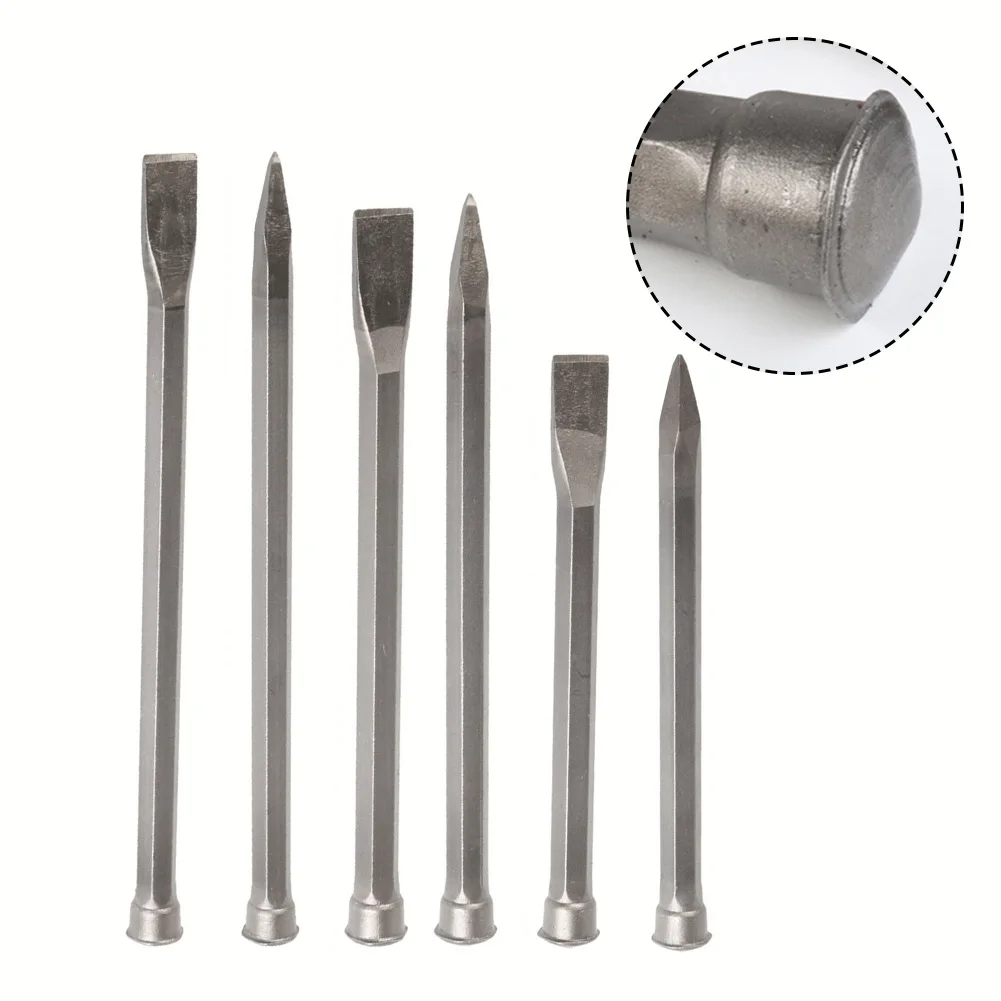 1pc Hard Alloy Stone Carving Chisel High Hardness Chromium Vanadium Alloy Steel Chisel For Precise Cuts Smooth Lines Tool