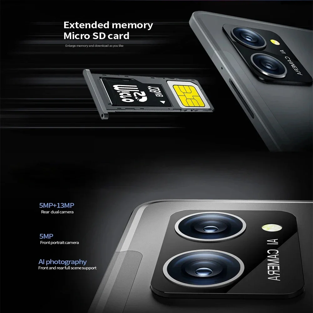 2025 New 10.1-inch Large Screen Android 13 Tablet 8GB+256GB Supports Video Call Dual SIM Card WIFI Tablet Dual Camera