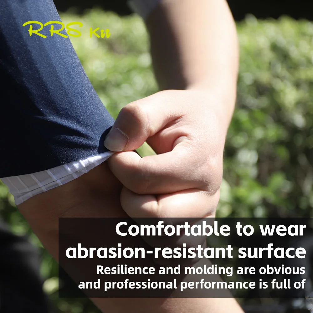 RRSKIT Manicotto pneumatico antivento per ciclismo competitivo Riduce la resistenza al vento Manicotti per bici antibatterici traspiranti ad asciugatura rapida