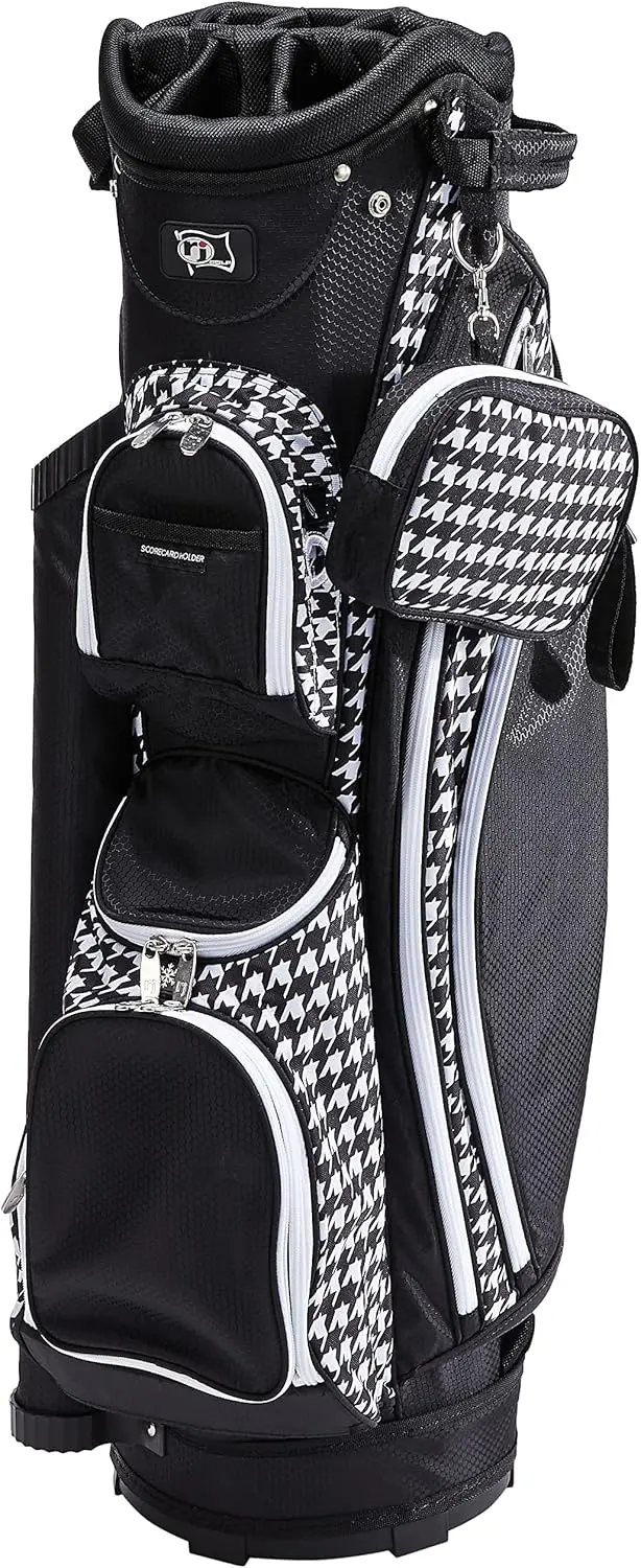 Paradijs 9 "Deluxe Dames Kar Tas, Houndstooth, 9