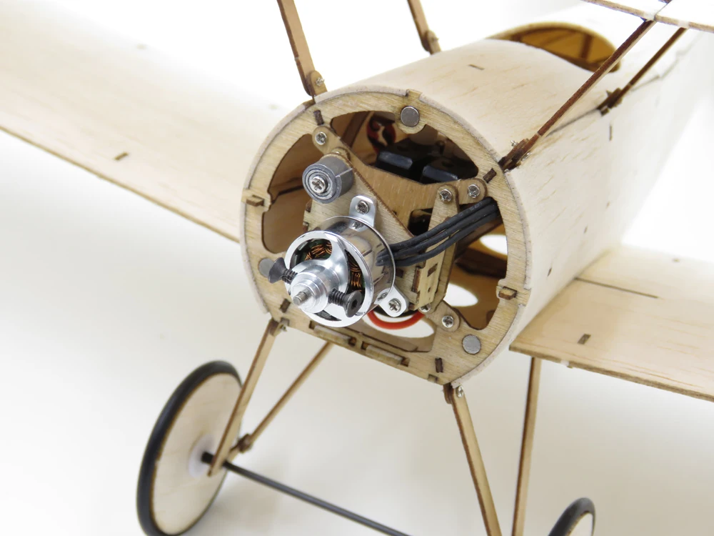 AEORC K06 Balsa RC Airplane 378mm Wingspan Wooden Plane Model RC Plane DIY RC Aircraft for Hobbyists - view 3