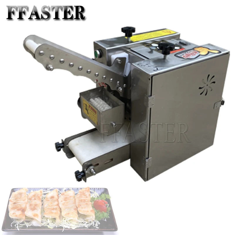 

110V/220V Dumpling Machine Wonton Skin Stainless Steel Noodle Press Dough Rolling Machine Pasta Maker