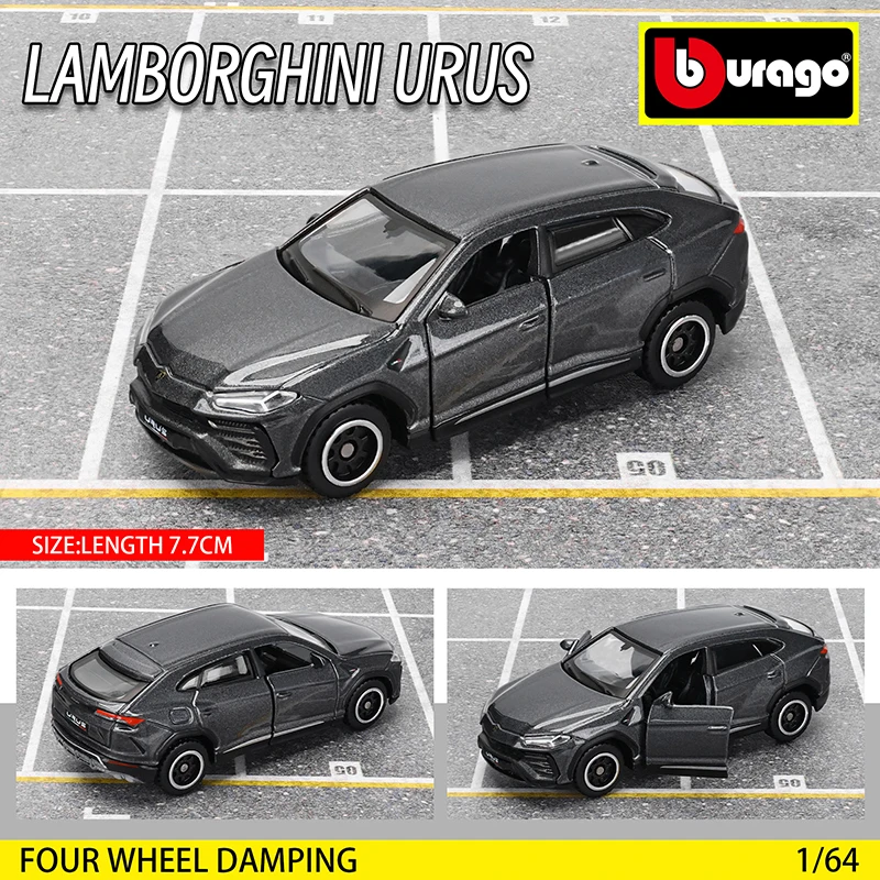Bburago 1:64 GOLF GT 2017 2020 Mustang Shelby GT500 Automodell Sammlung Weihnachtsgeschenk Spielzeug für Jungen Ferrari Benz Volkswagen – Detail 13