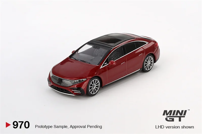 

MINI GT 1:64 Skyline GT-R (R32) VeilSide / EQS 580 4MATIC Red / 2023 Corvette Z06 Blue Die-Cast Car Model Collection Miniature