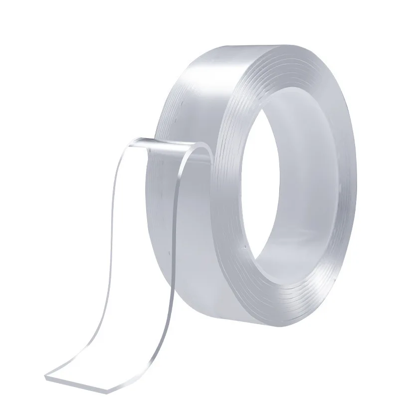 1/2/3PCS Secretless อะคริลิคกาวสองหน้าความหนืดสูง NANO เทปกันน้ําโปร่งใสเทปอย่างแรงคงที่ผนังรถ