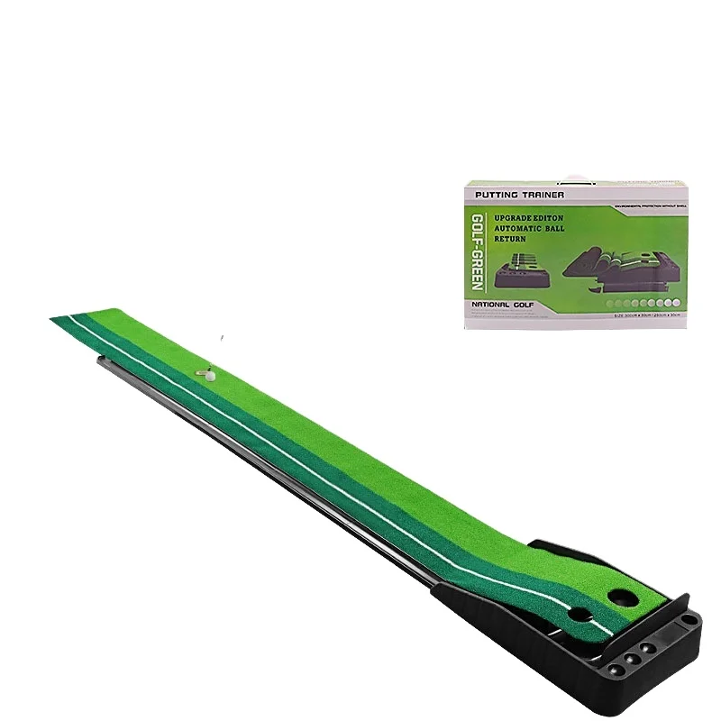 Hot Sale Cross-Border Indoor Golf Putting Green Exerciser Lawn Putter Practice Mat Quality Putter Blanket
