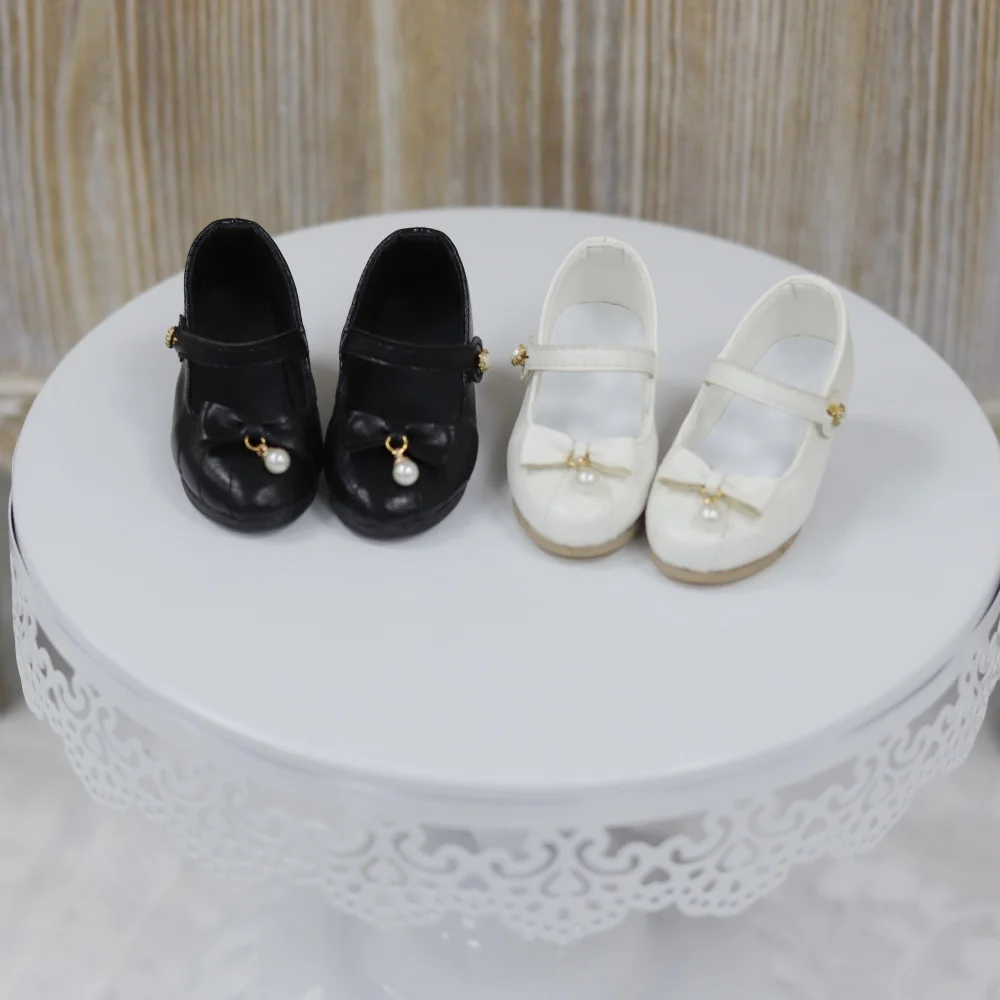 

Обувь для кукол BJD 1/4, msd, MDD/медведь, сестра, маленькие кожаные туфли с милой жемчужной подвеской, аксессуары для кукол BJD