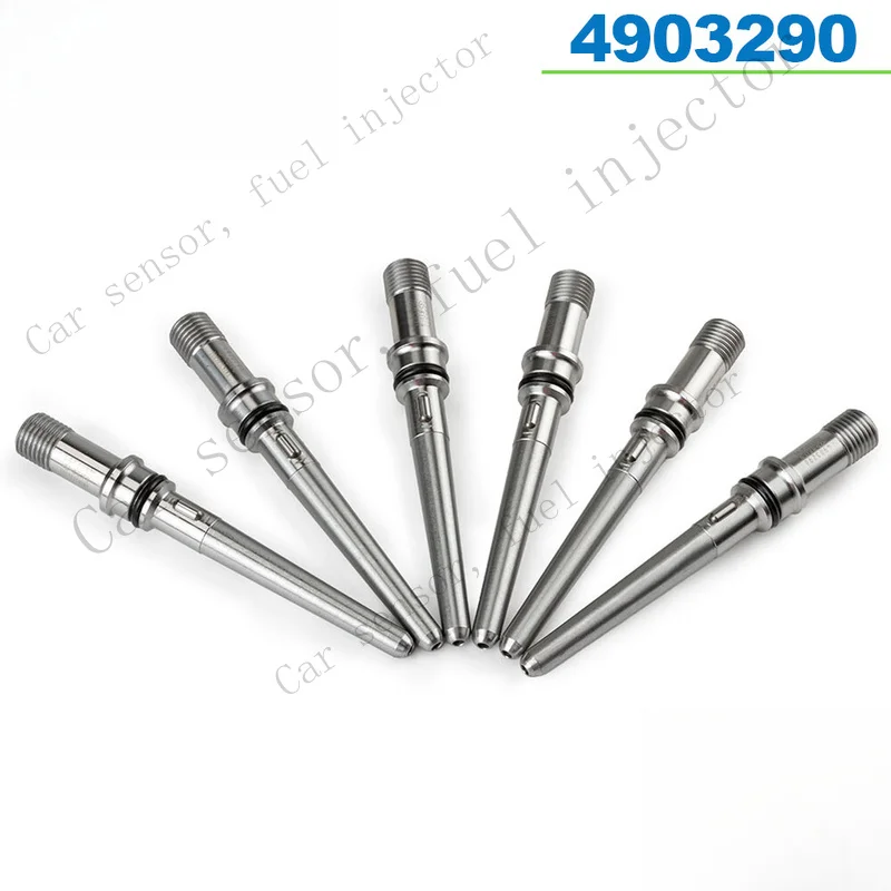 Q+ 6PCS INJECTOR CONNECTOR TUBES FOR DODGE CUMMINS DIESEL 5.9 & 6.7L 4929864