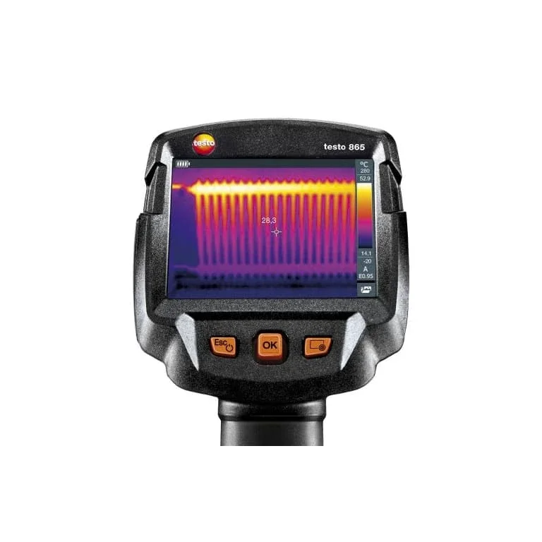 

2025 Testo 865 Handheld Thermal Imager (160 x 120 / 320 x 240 px)