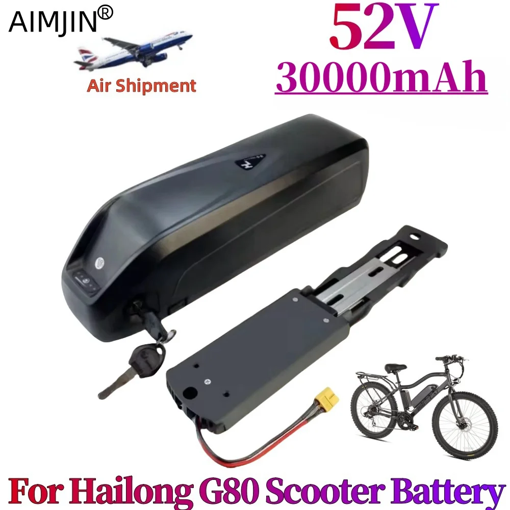 

For Hailong G80 52V 30Ah suitable suitable for various electronic devices, transportation equipment 18650 battery pack 750W 500