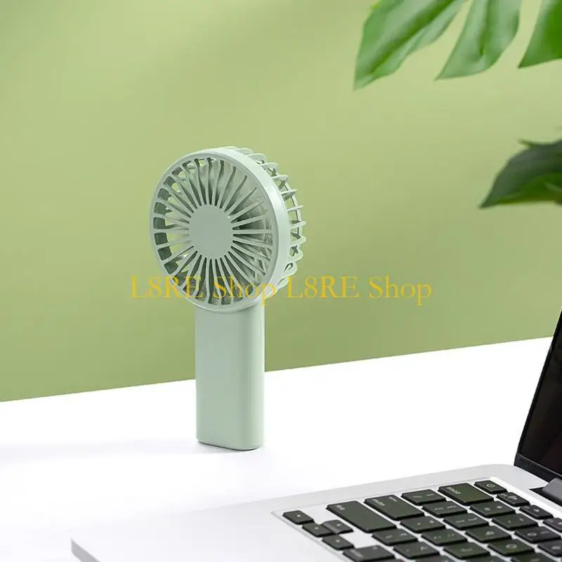 

L8RE Портативный ручной вентилятор 1,5 В AAA Персональный вентилятор с батарейным питанием для наружного использования в