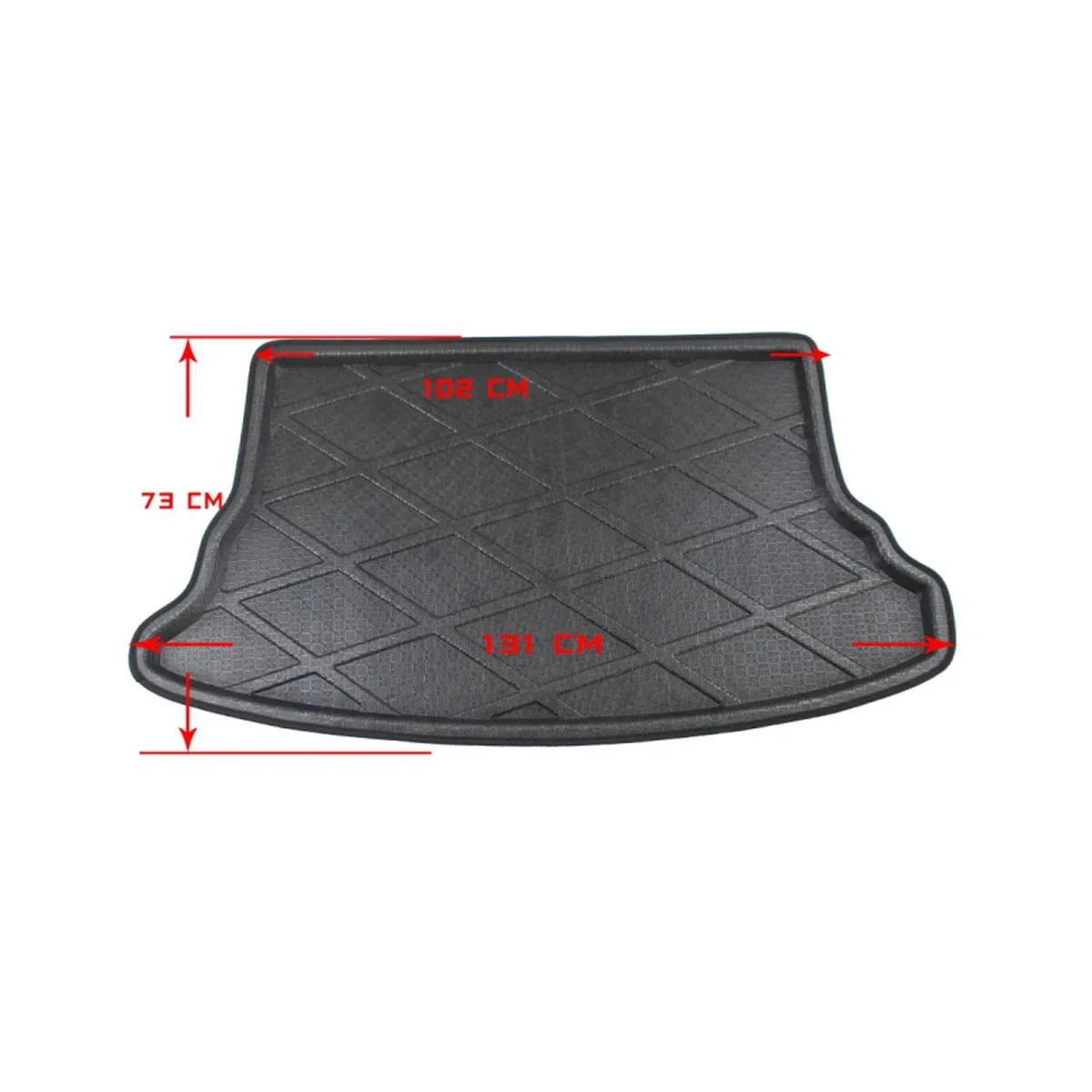 Car Floor Mat Carpet For KIA Sportage 2007 2008 2009 2010 2011 2012 2013 Rear Trunk Anti-mud Cover