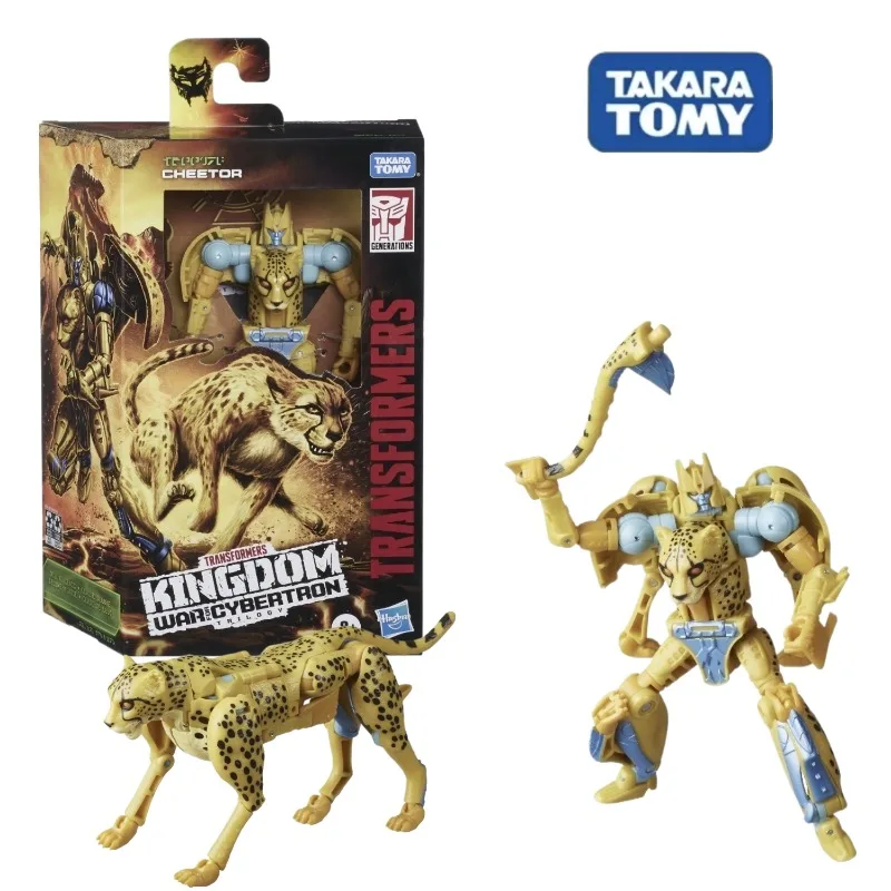 

【In Stock】Transformed Toys G Series Kingdom WFC-K4 Yellow leopard Moving Robot Model Boy Gift Original Box