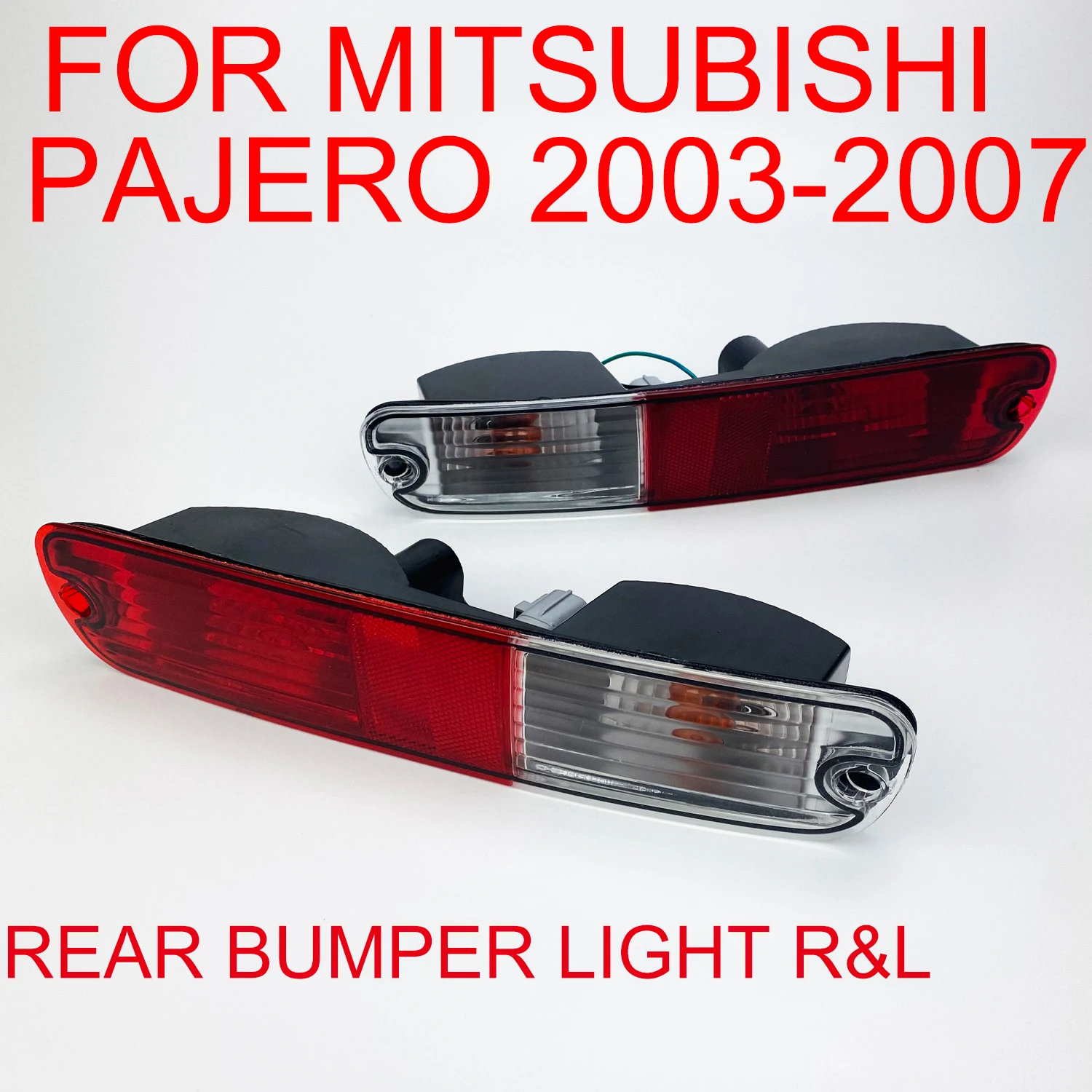 

Задний бампер, противотуманные фары, задний фонарь для Mitsubishi Pajero Montero 2003 2004 2005 2006, правая и левая сторона MN 133776 МН 133775