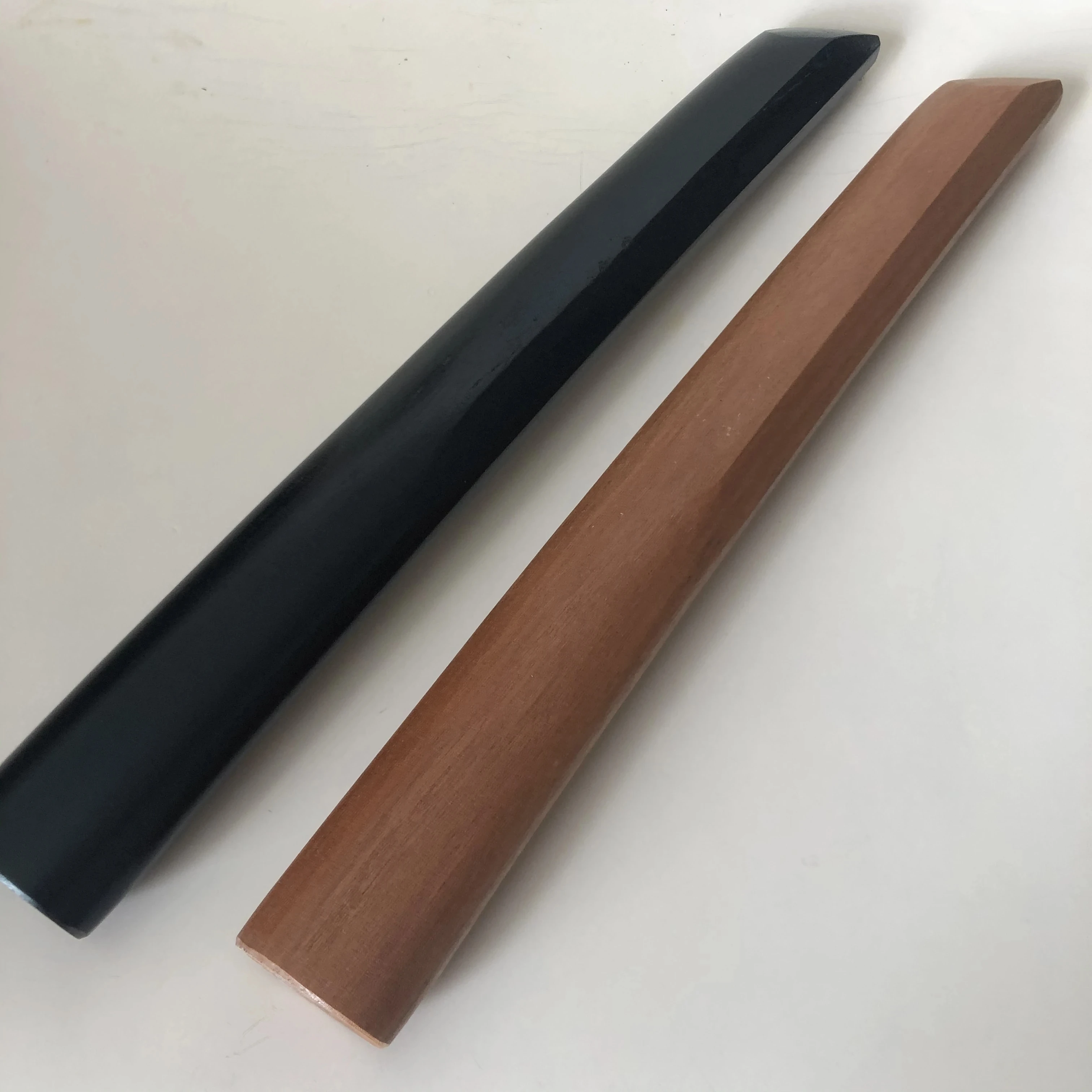 Brand: Lucamino  Hand made Japanese kendo aikido short wooden knife,  Hard wood,Retro style.    full length 30cm. Size maybe sli