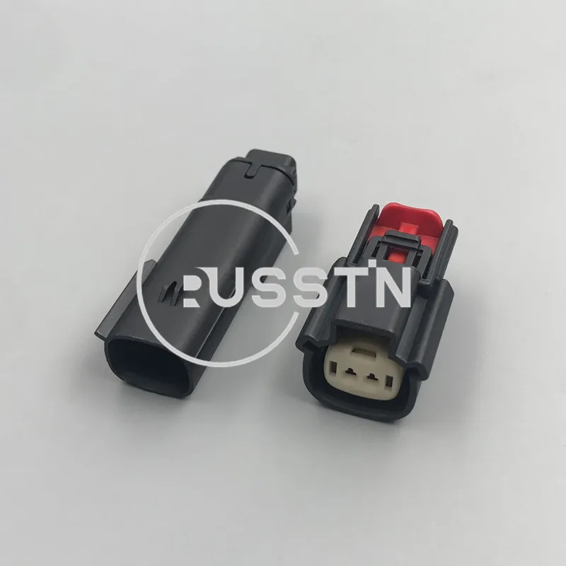 1 Set 2 Hole Car Lamp Socket AC Assembly Automotive Temperature Sensor Connector For BUICK EXCELLE VERANO 33471-0201 33481-0201