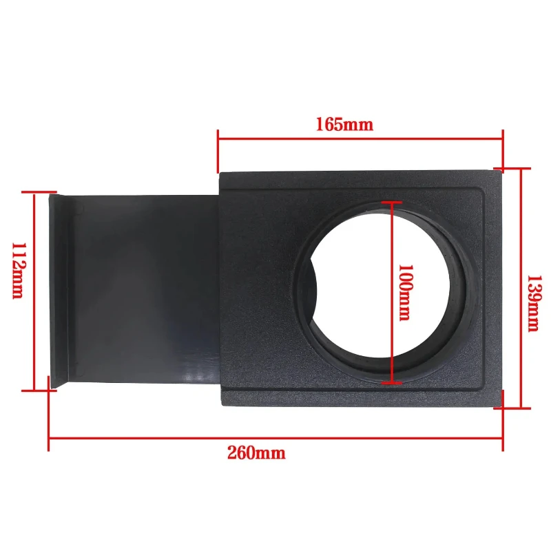 Électrovanne Pipe Joint 100mm Dust Collector Accessories Woodworking Dust Collector Vacuum Cleaner Accessories Three-Way Valve Air Autres vannes — détail 1