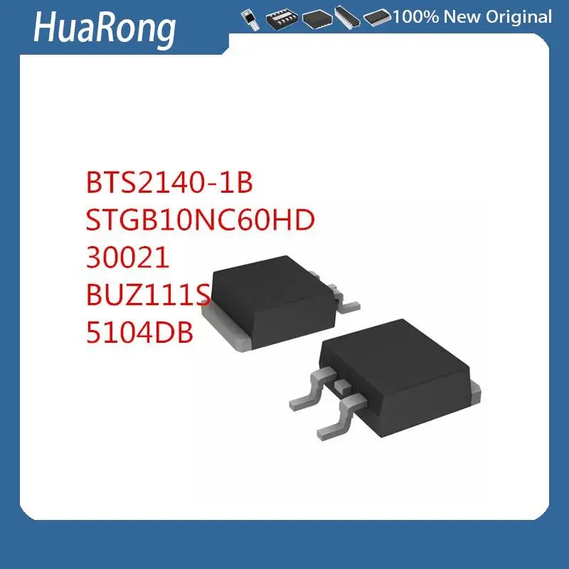 10PCS/LOT    BTS2140-1B   BTS2140   STGB10NC60HD   GB10NC60HD  30021    BUZ111S  BUZ111SL    80A 55V   5104DB  5104   TO-263-2