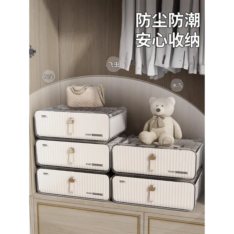 Underwear, underwear storage box, socks, household drawer-type grid artifact, close-fitting clothing three-in-one finishing box