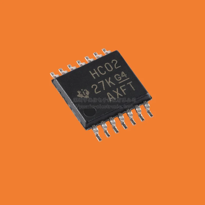 10pcs/Original genuine SN74HC02PWR TSSOP-14 four-way 2-input NAND gate chip