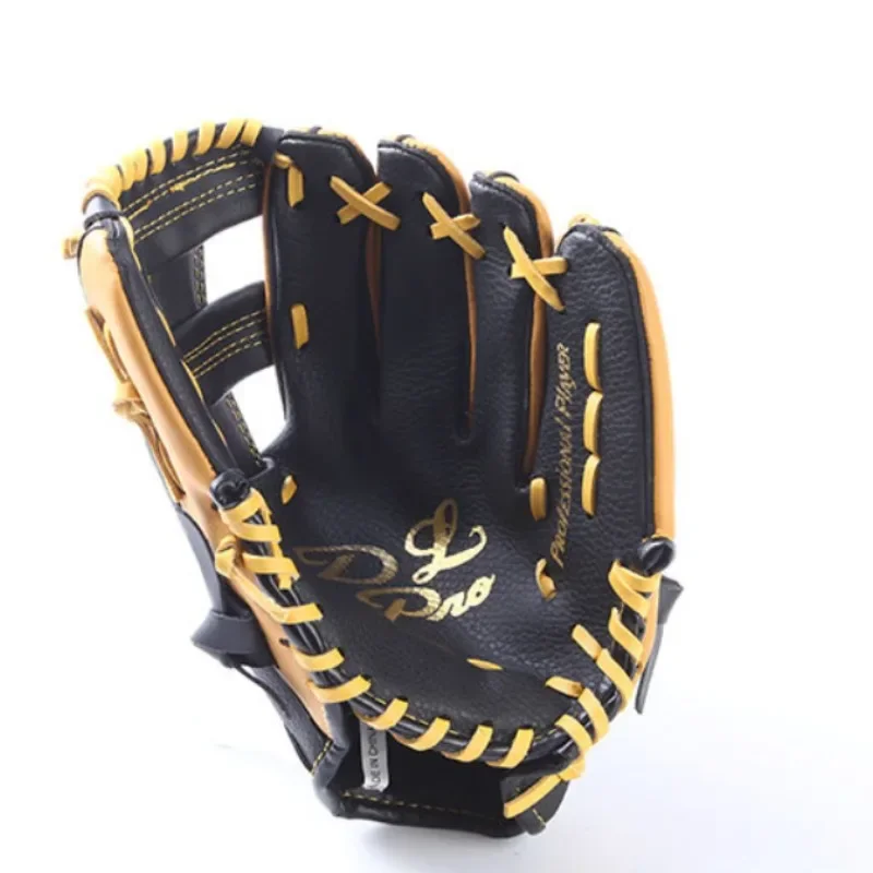 11.5/12.5inch Professional Baseball Gloves Youths Adults Genuine Leather Baseball Mitt Gear Softball Training Catcher Gloves