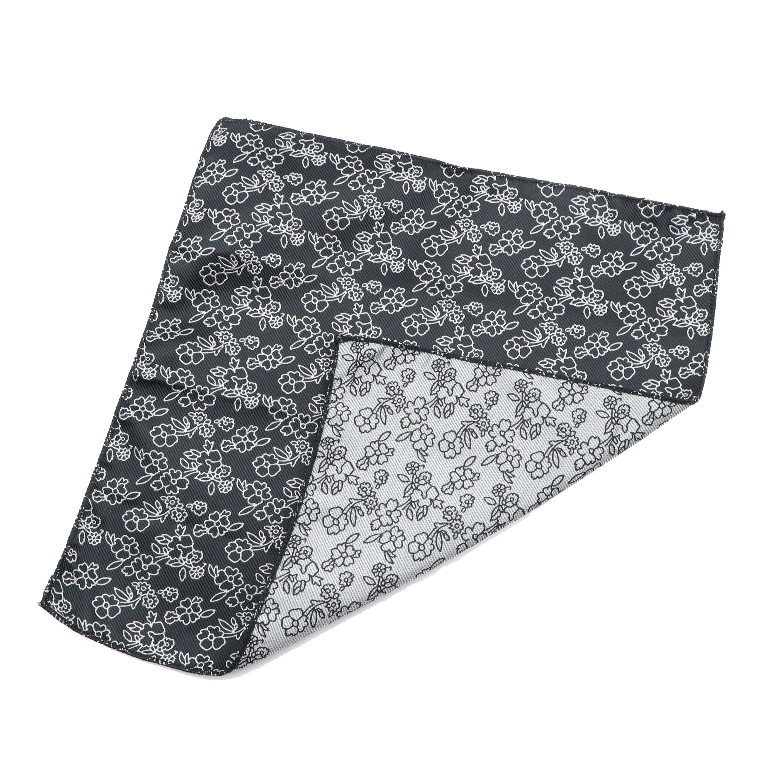 Mouchoir de poche carré pour hommes, rouge bleu, impression Polyester, Hankie femmes et hommes, cadeau de fête décontracté, accessoires de nœud papillon de smoking