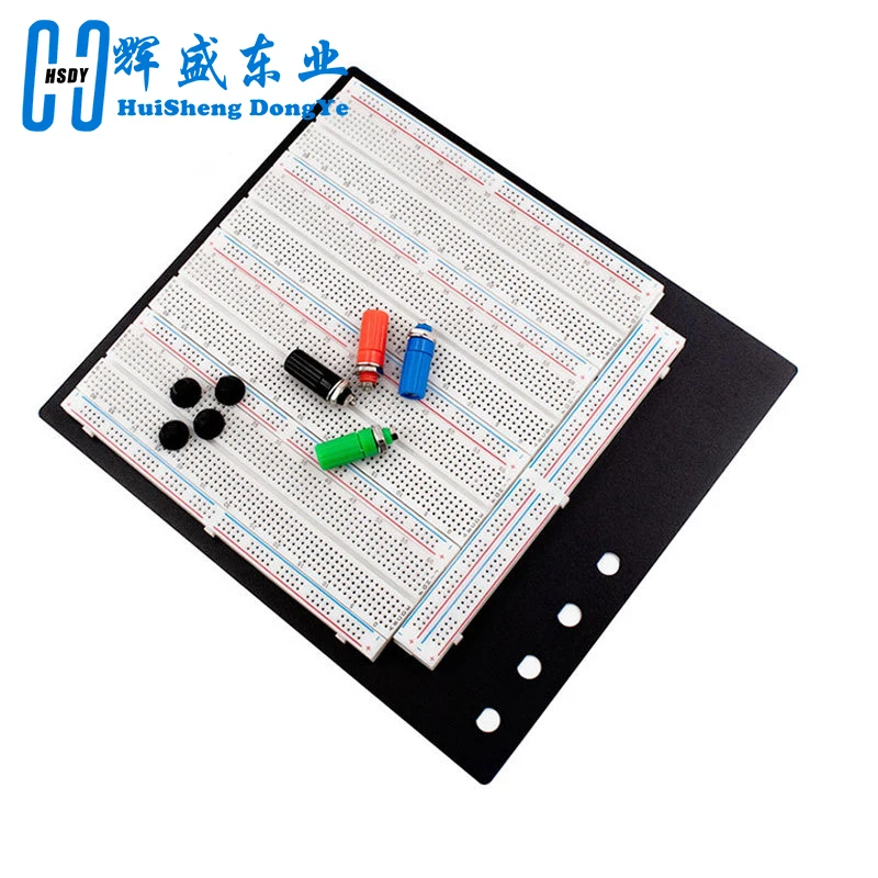 Imagem -05 - Solderless Solderless Circuit Test Board Quatro Placas Combinadas Zy208 Mb102 3220 Furos