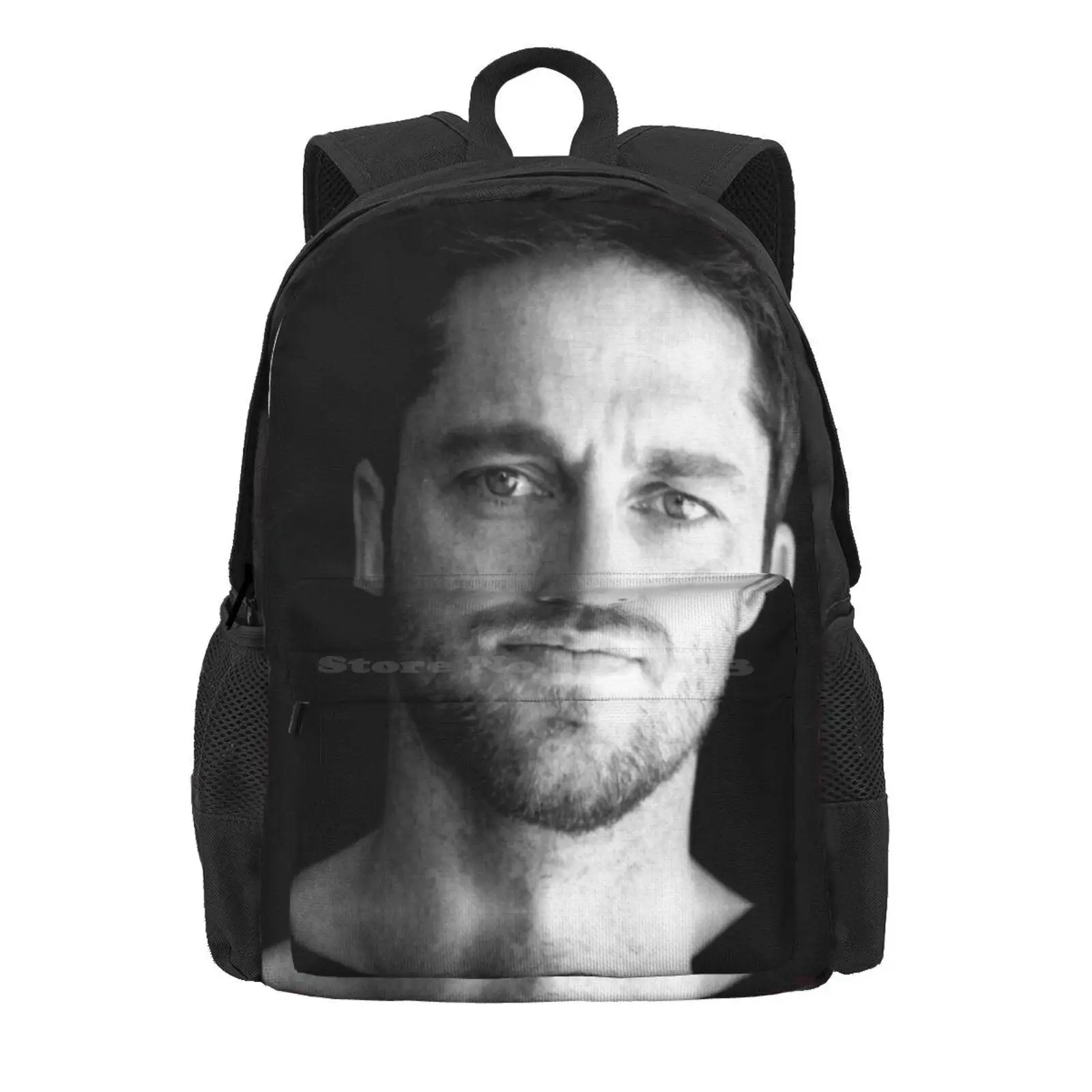 Gerard Butler Hot Sale Schoolbag Backpack Fashion Bags Gerard Butler Actor Celebrity Movie Hot