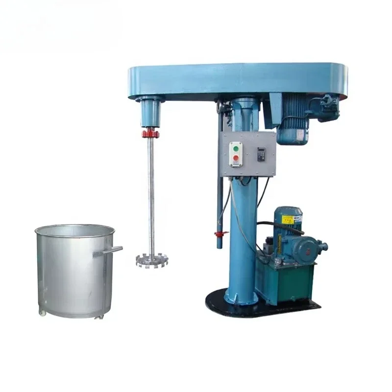 Chemical Machine Equipment High Speed Electric Mixing Elevating Paint Dispersion Mixer