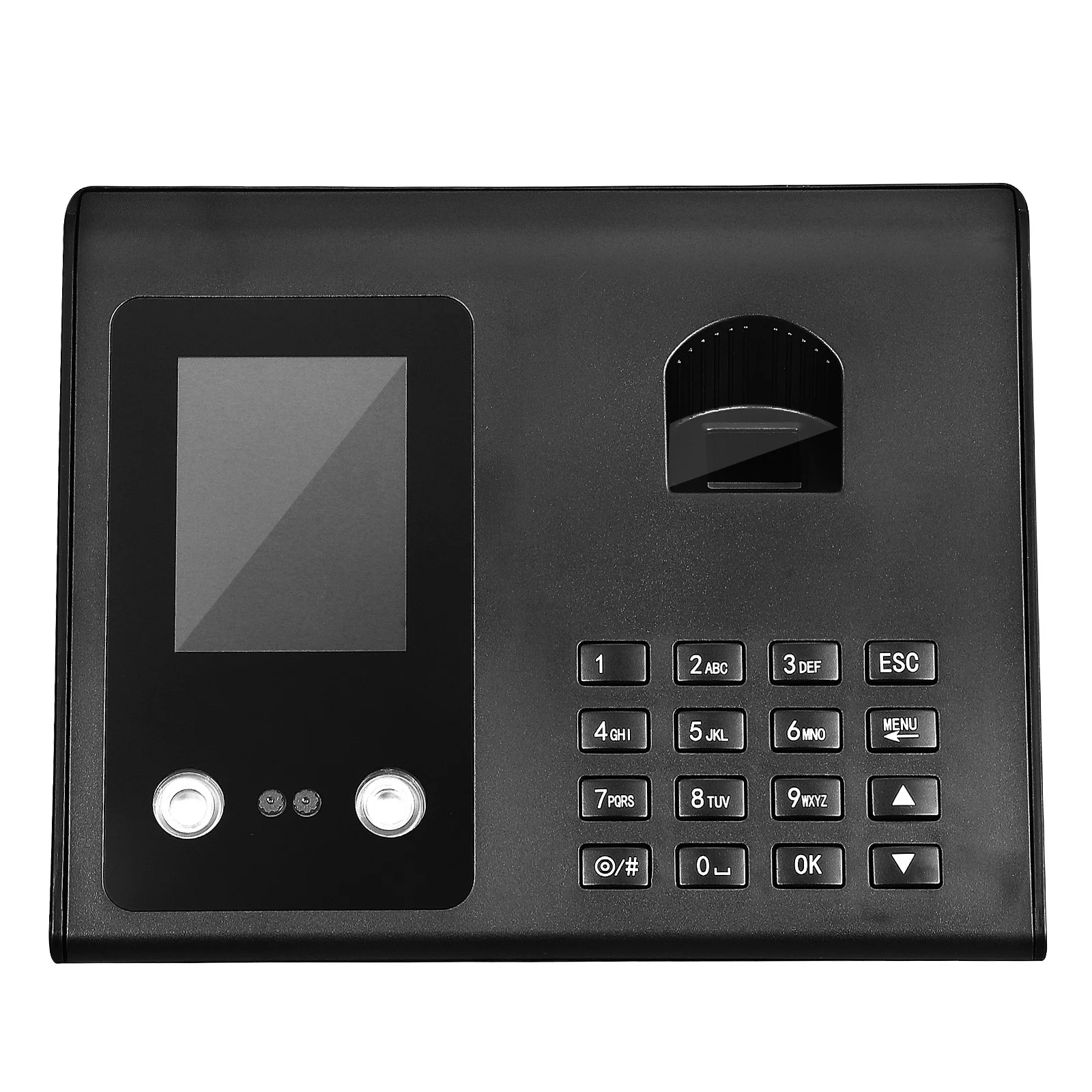 1pc Attendance Machine Face Recognition Fingerprint Reader Time Clock Employee Attendance Recorder Access Control Device For