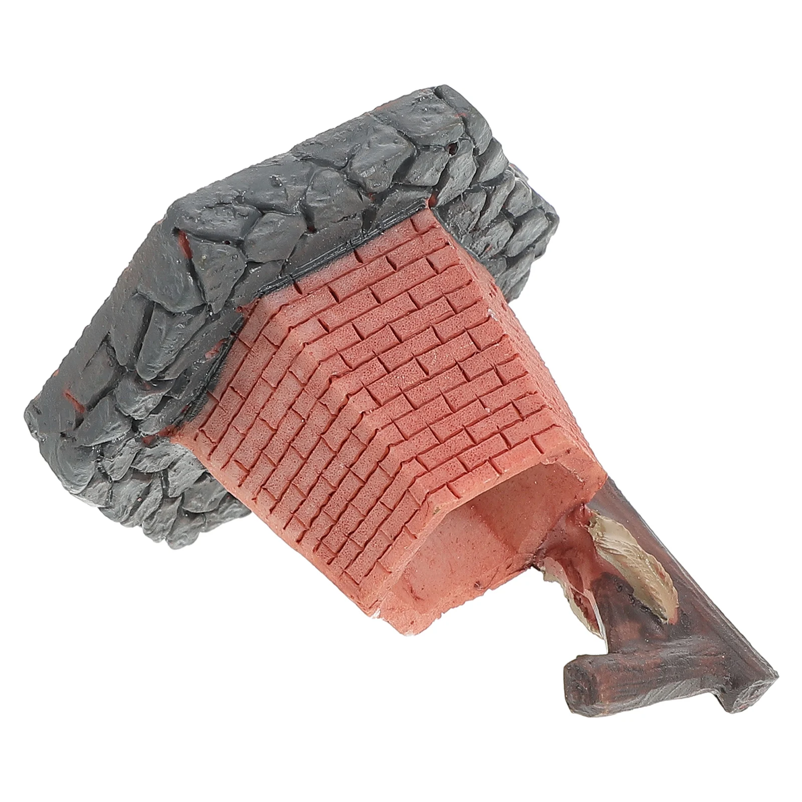 

Miniature Water Well Retro Hexagonal Resin Realistic Smooth Safe DIY nament Garden Accessories Mini House Decor