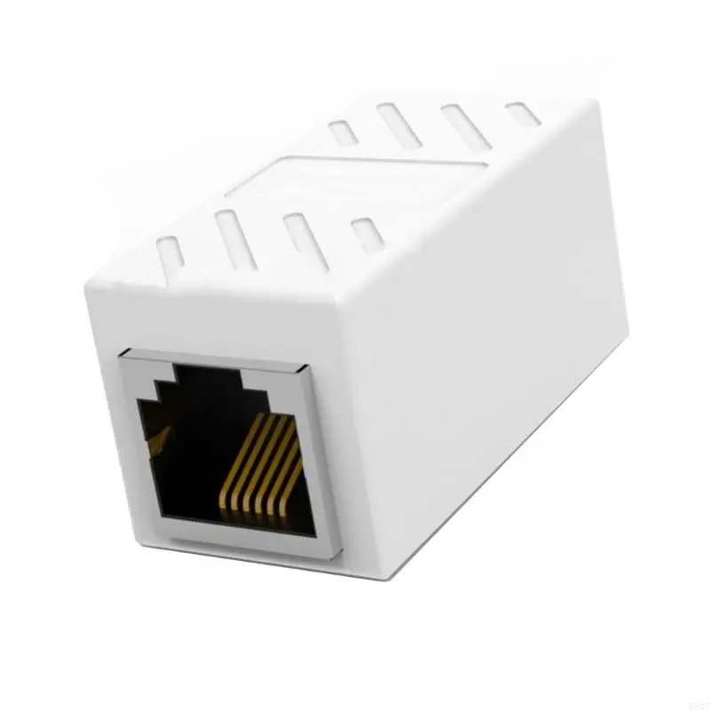 Acoplador 652F RJ11, conector de línea telefónica, adaptador de cable telefónico RJ11 6P6C 6P4C 6P2C hembra a hembra para teléfono y fax