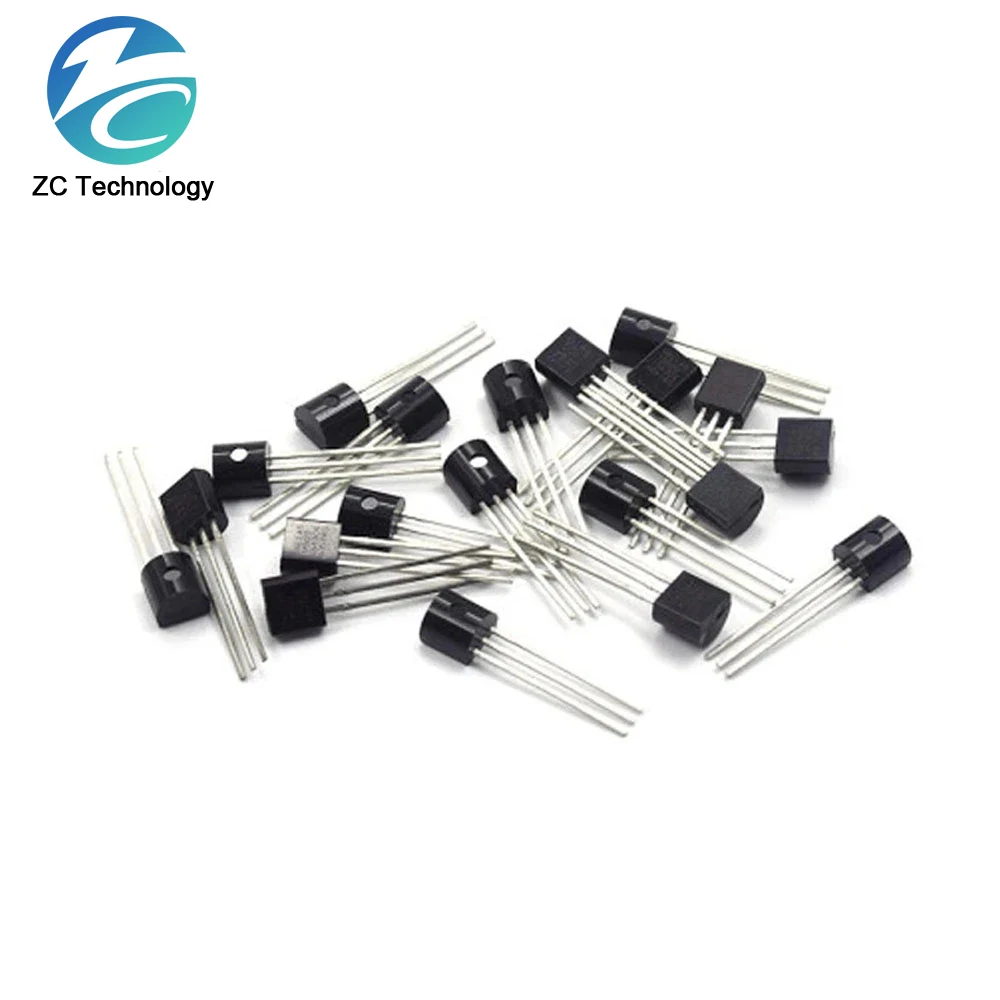 5PCS/LOT DS18B20 18B20 TO-92 Temperature sensor New and Origianl DS18B20 TO92 DS18B20 18B20