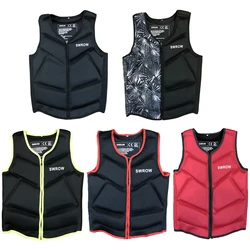 Neoprene água Sports Vest, Adulto crianças natação colete salva-vidas, Boating Pesca Rafting Surf, Novo