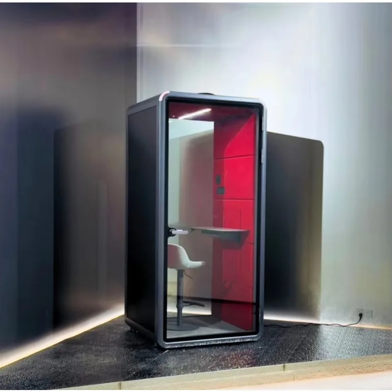 Telephone Booth Office Phone Booth Soundproof Modular Meeting Work Office Pods Single Person