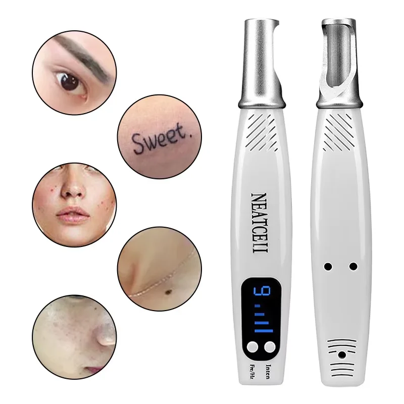 Home Handheld Beauty Picosecond Red Blue Picosecond Pen To Remove Melanin Spots and Moles Tattoo Removal Tool