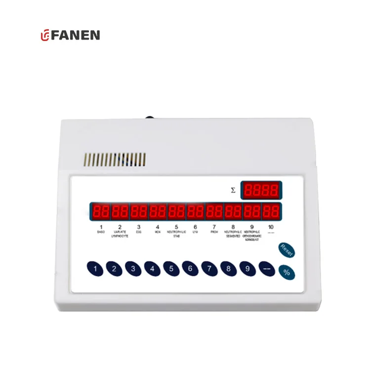 

Fanen Manual China Lab Differential Portable Electronic White Differential Digital Cell Counter