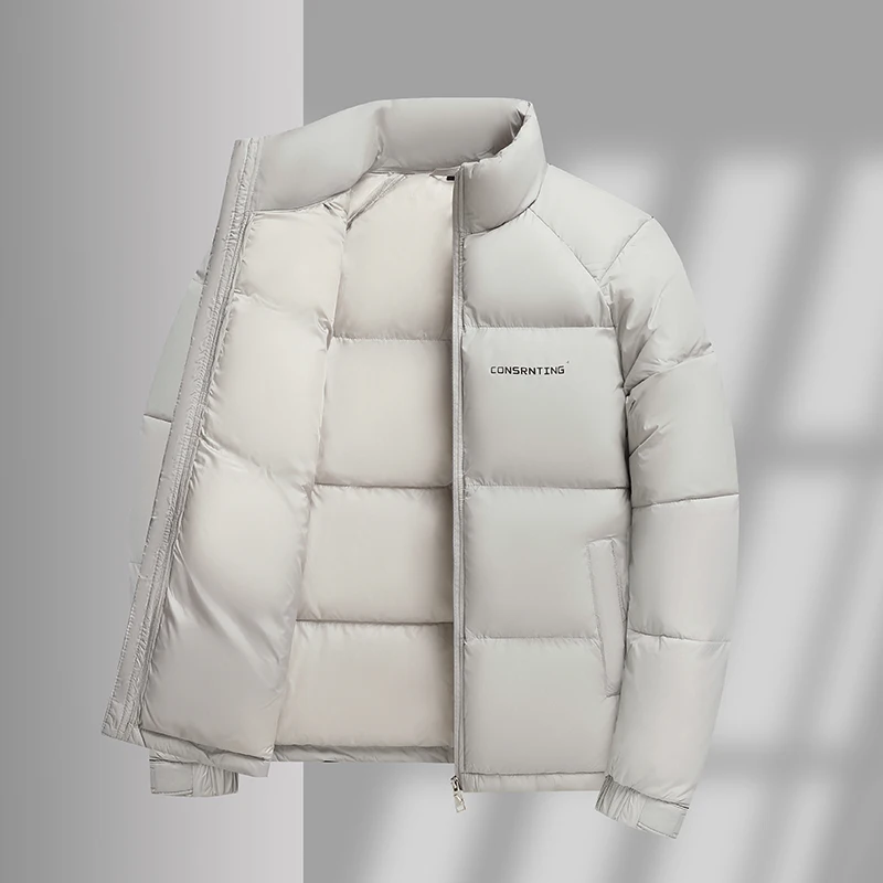 جديد الشتاء الساخن بيع الرجال الوقوف طوق القطن معطف الخبز معطف سميك يندبروف معطف دافئ ملابس الشتاء سترة قطن عادية #1