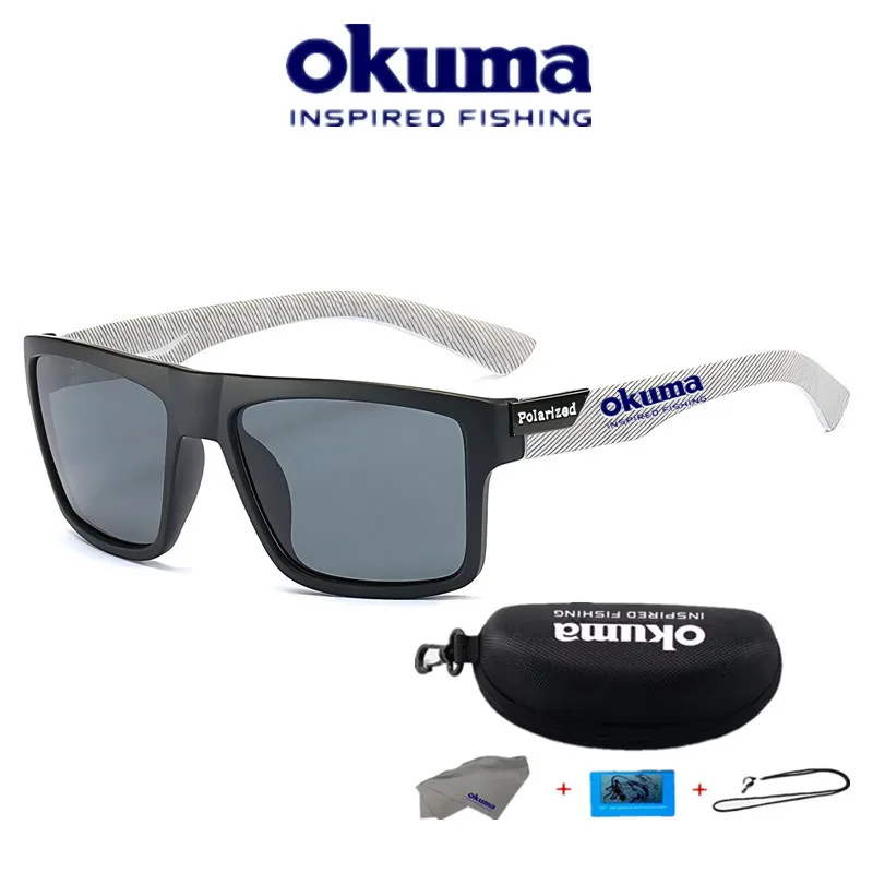 Okuma Polarisierte Sonnenbrille UV400 Angelbrille für Herren Damen Outdoor-Sport Radfahren Jagd Autofahren – Detail 11